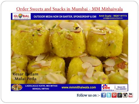 Ppt Order Sweets And Snacks In Mumbai Mm Mithaiwala Powerpoint