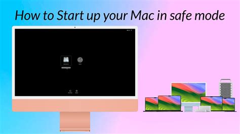 How To Start Up Your Mac In Safe Mode Intel Apple Silicon Youtube