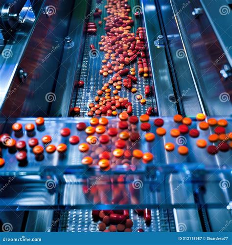 Industrial Tomato Processing Stock Image Image Of Processing System