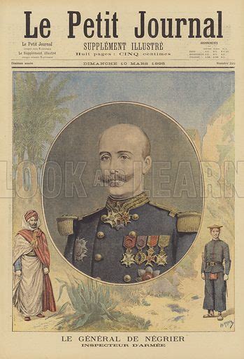 General De Negrier Inspector Of The French Army Stock Image Look And