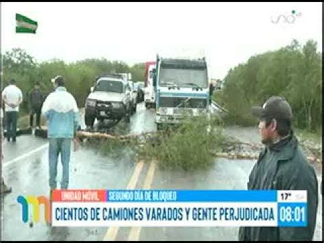 22092022 ALEJANDRO BORDA SEGUNDO DÍA DE BLOQUEO EN EL PUENTE BANEGAS