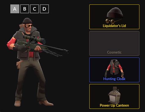 I Want To Put Another Cosmetic On My Sniper Loadout But I Don T Know Which One I M Trying To