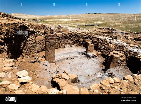 Karahan tepe(karahantepe), neolithic temple with massive pillars ...