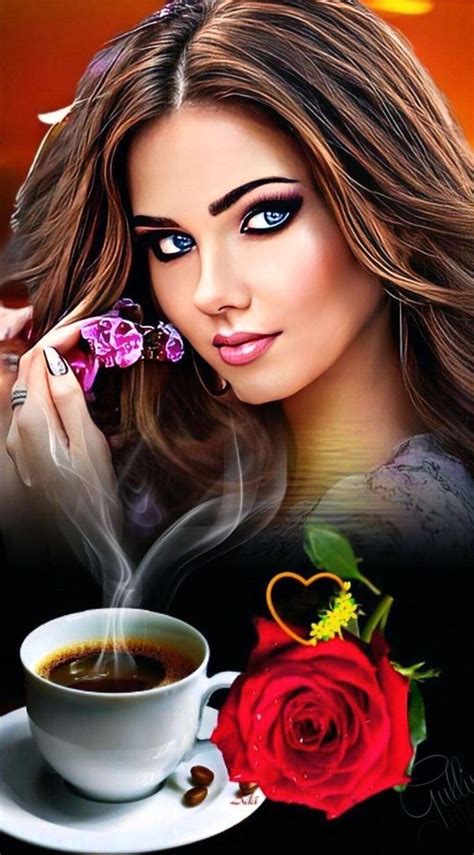 Pin By Edit Cardos On Arck P Szerkeszt S Coffee Time Beautiful Women