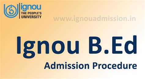 Ignou B Ed 2023 Application Form Last Date Printable Forms Free Online