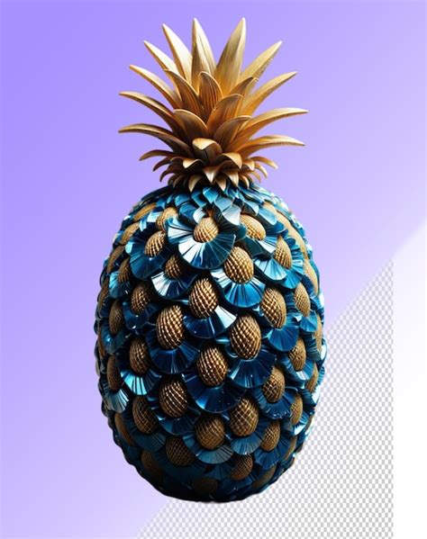 Illustration Psd D Ananas Isol Sur Un Fond Transparent Psd Premium