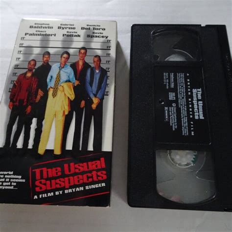 Polygram Video Media The Usual Suspects Vhs Tape With Stephen