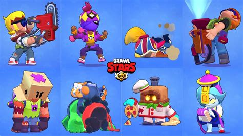 Brawl Stars Buster New Skins Animation Youtube