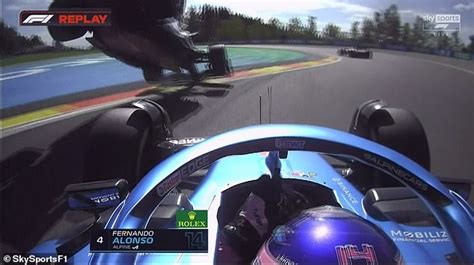 Lewis Hamilton crashes out of Belgian Grand Prix on first lap | Daily ...