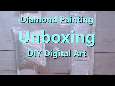 Diamond Painting Unboxing Diy Digital Art Youtube