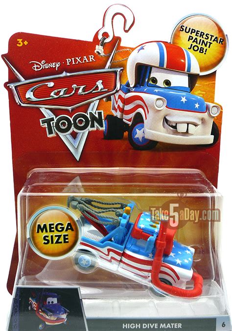 Take Five a Day » Blog Archive » Mattel Disney Pixar Diecast CARS: Mater Tall Tales – High Dive ...