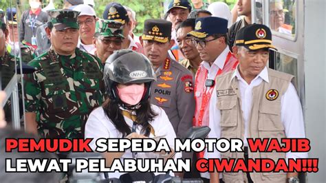 Pelabuhan Ciwandan Siap Layani Arus Mudik Lebaran Pemudik Motor