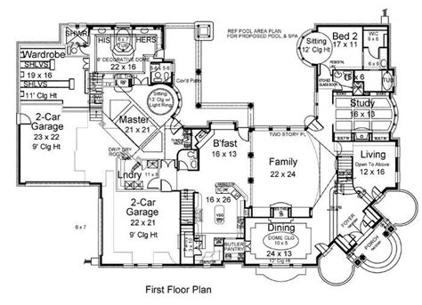 Beautiful 5 Bedroom Luxury House Plans - New Home Plans Design