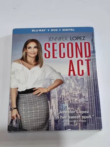 Blu Ray Second Act Jennifer Lopez Dvd Cover Importada En Venta En