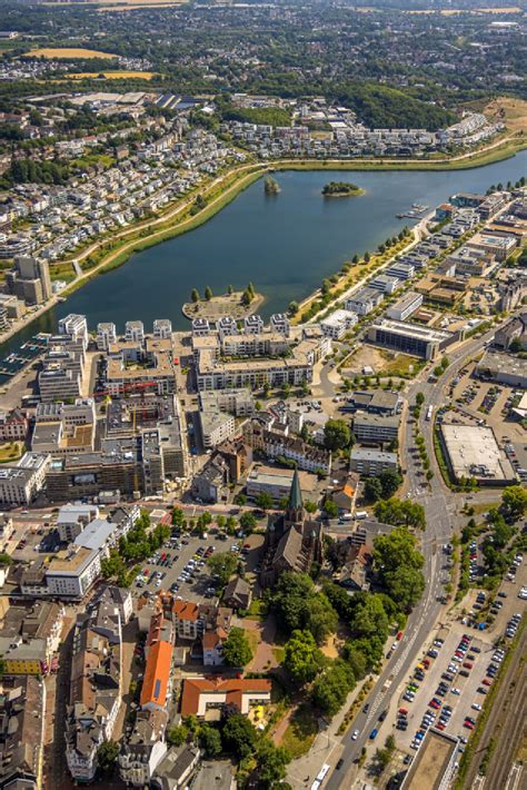 Luftaufnahme Dortmund Kirchengeb Ude St Clara In Dortmund Im