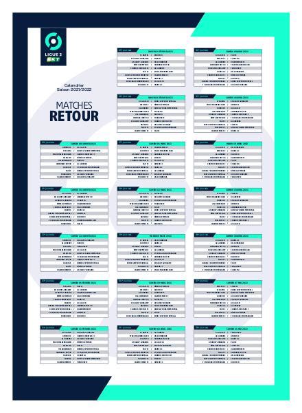 Ligue Reprise Affiches Barrages D Couvrez Les Calendriers De La