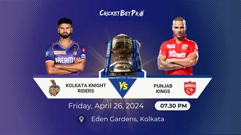 Kkr Vs Pbks Head To Head In Ipl Records Stats Results