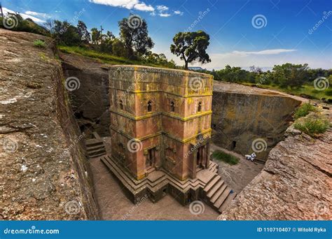 Iglesia De San Jorge Lalibela Imagen De Archivo Imagen De Jorge