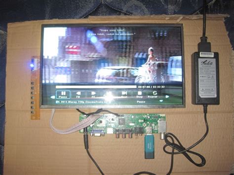 Jual Universal Board Led Lcd Tv Monitor Paket Komplit Untuk Panel Led