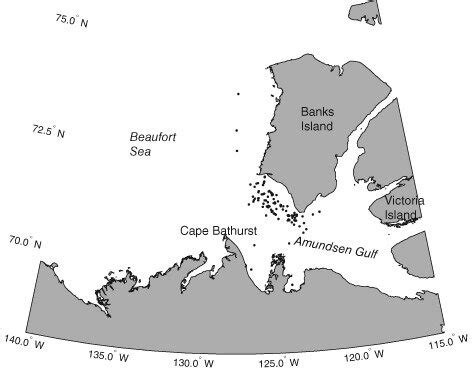 Amundsen Gulf And The Eastern Beaufort Sea In Canada S Western Maritime