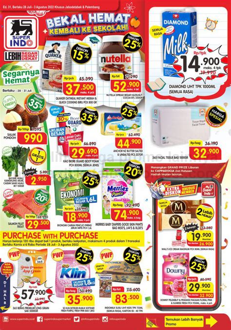 Promo Superindo Katalog Belanja Mingguan Periode Juli Agustus