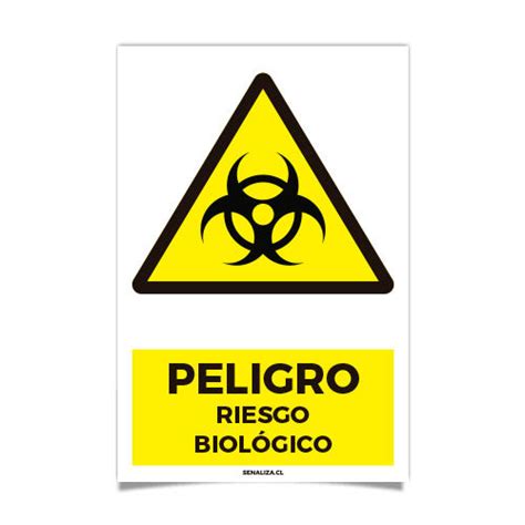 Peligro Riesgo Biológico Señaliza Spa