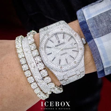 Pin By Icebox Diamonds Watches On Bracelets Gold Diamond Watches