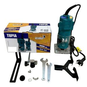 Tupia Manual Laminadora 3 Bases 6mm 710w Makita Leroy Merlin