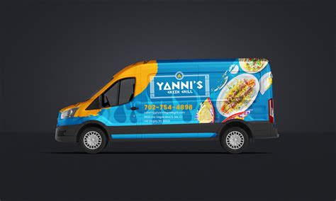 Food Van Wrap Design | Vehicle Wrap Design | Vinyl Wrap by Masud Parvej ...