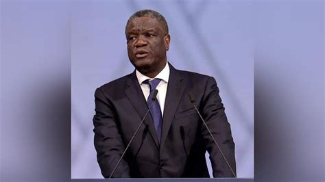 RDC le Dr Denis Mukwege annonce sa candidature à la présidentielle de