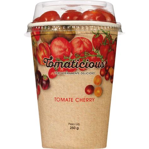 Tomate Cherry Alongado Tomaticious Emb Gr Continente Online