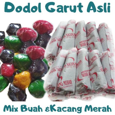 Jual Dodol Garut Gr Mix Kacang Merah Dan Buah Cemilan Manis Camilan