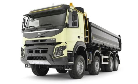 Volvo Lifts The Volvo Fmx Truck In The Air And Sends Its President Down