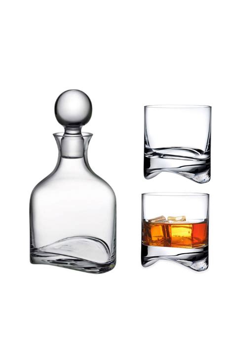 NUDE Arch Kristal Viski Karaf Bardak Takımı Özel Set x x Fiyatı Yorumları