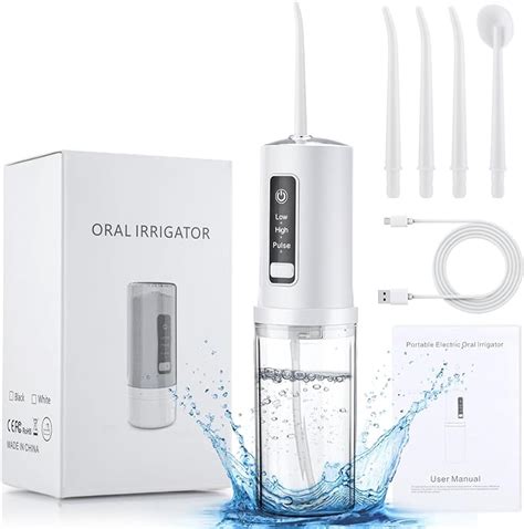 Irrigador Oral Inal Mbrico Hilo Dental De Agua Plegable Water Flosser