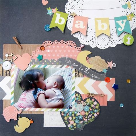 17 Best images about Baby Scrapbook ideas on Pinterest | Baby scrapbook ...