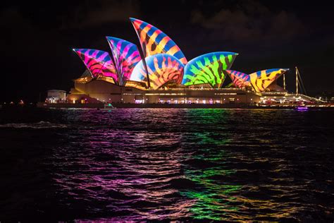 Gallery Of The Sydney Opera House Comes To Life Literally With Vivid