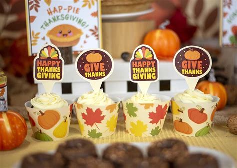 Thanksgiving Party Printables | Decorations for Thanksgiving event