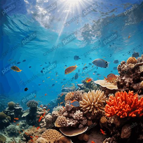 Coral Reef Ecosystem - CreativePixels