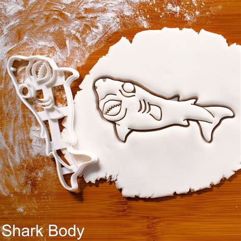 Cookiecutter Shark Body Cookie Cutter The Type Of Shark That Etsy