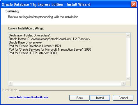 Como Instalar Oracle Database 11g R2 Express Edition Xe Tu