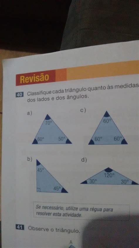 Classificação De Triangulos ClassificaÃ§Ã£o Dos TriÃ¢ngulos ClassificaÃ§Ã£o De TriÃ¢ngulos