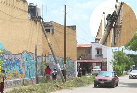 Poste pone en peligro a vecinos de La Misión de San Vicente