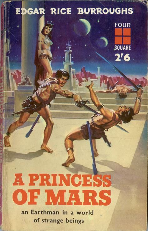 Edgar Rice Burroughs A Princess Of Mars Four Square Uk A