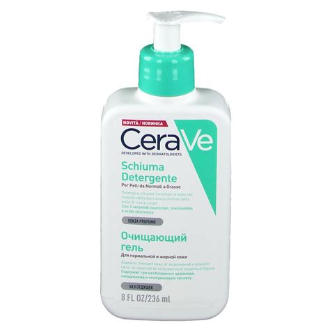 CeraVe Schiuma Detergente Viso Pelle Grassa Seboregolatrice 236 Ml 236