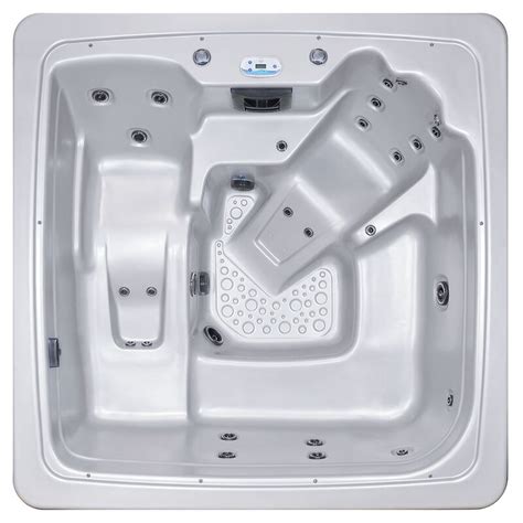 Cyanna Valley Spas Galaxy 6 Person 27 Jet Square Hot Tub With Ozonator Wayfair