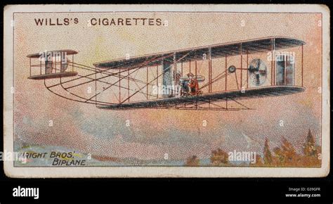 Orville and Wilbur Wright, first powered flight Stock Photo - Alamy