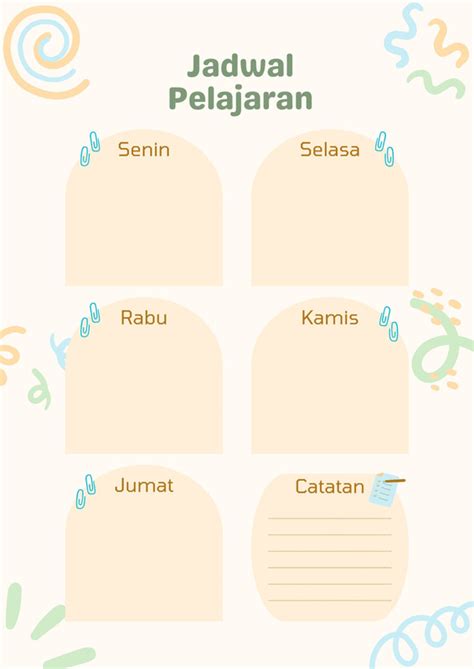 Halaman Gratis Contoh Agenda Rapat Keren Canva