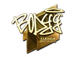 Sticker Stewie K Gold Boston Csgoskins Gg