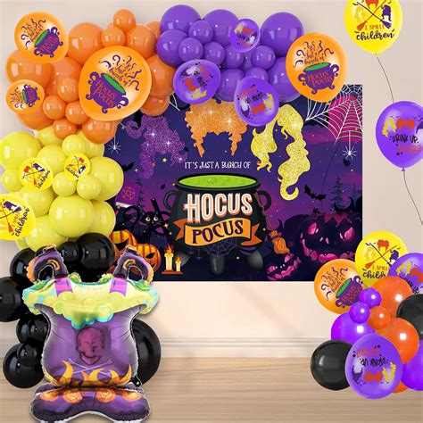 Amazon Hawlloween Hocus Pocus Party Decorations Hocus Pocus